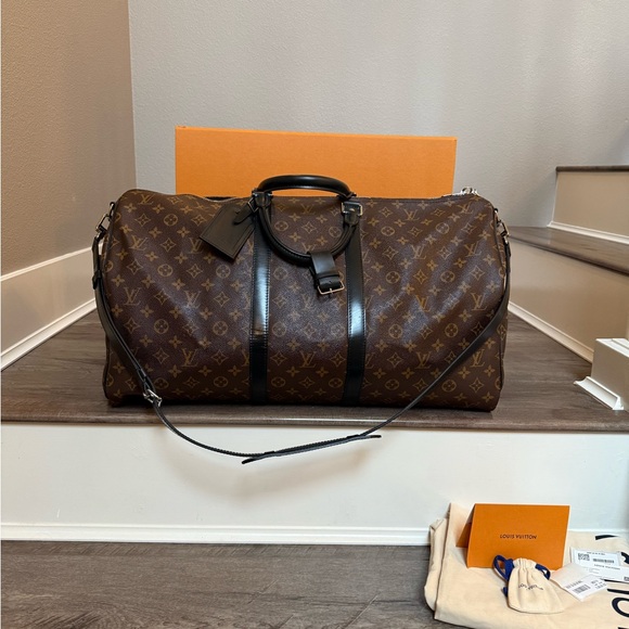 Gorgeous Louis Vuitton Keepall 55. Excellent condition. - Picture 5 of 12
